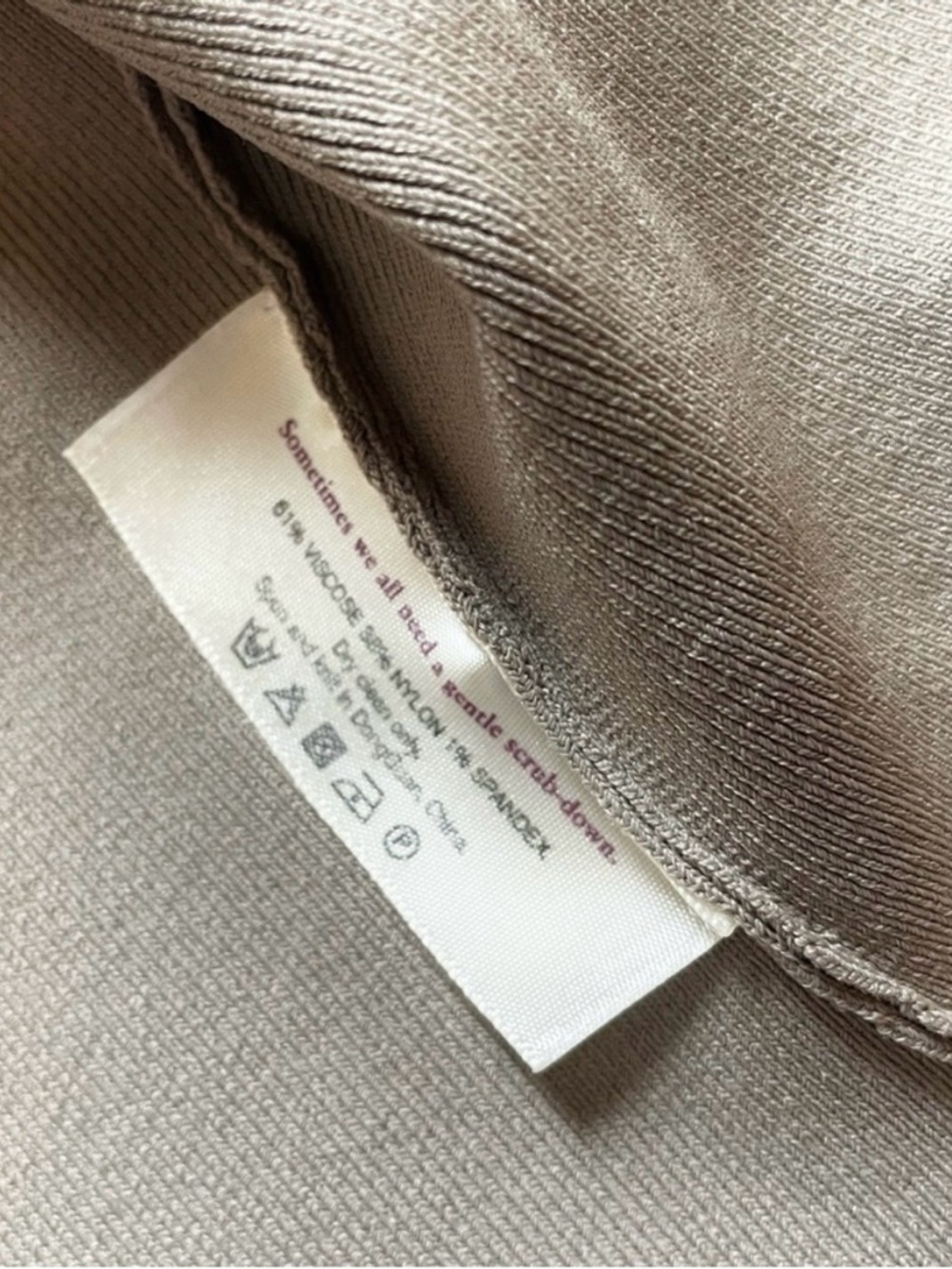 MM.LaFleur Taupe Pearl Jardigan | Open Front Knit Blazer Cardigan | Size Small - Picture 11 of 15